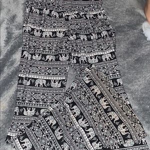 bell bottom leggings